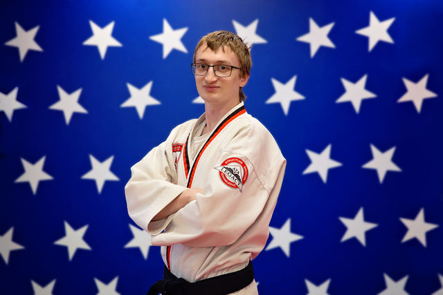 Mr. Mitchell Huntsman in his ATA uniform